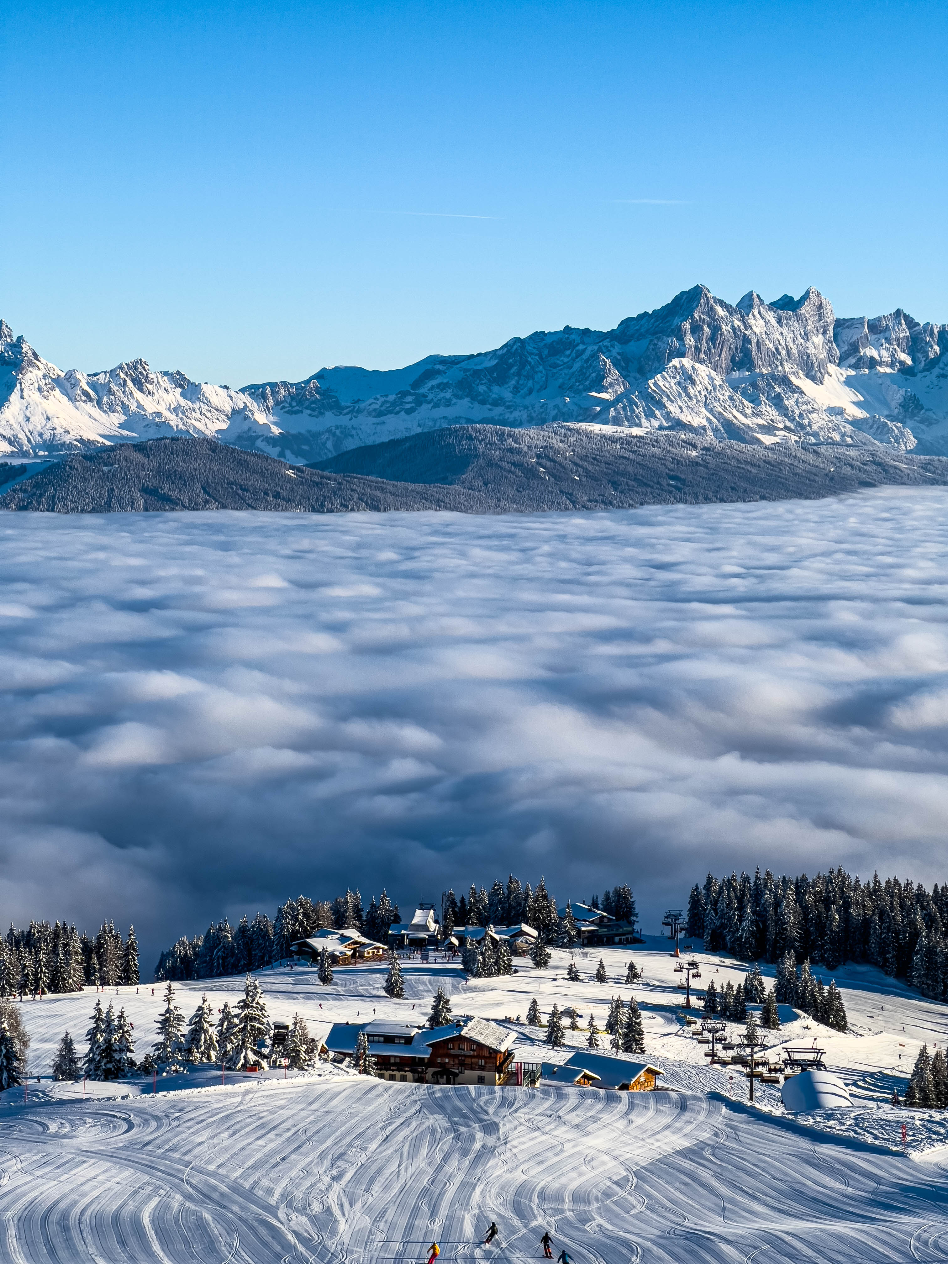 Über den Wolken ...