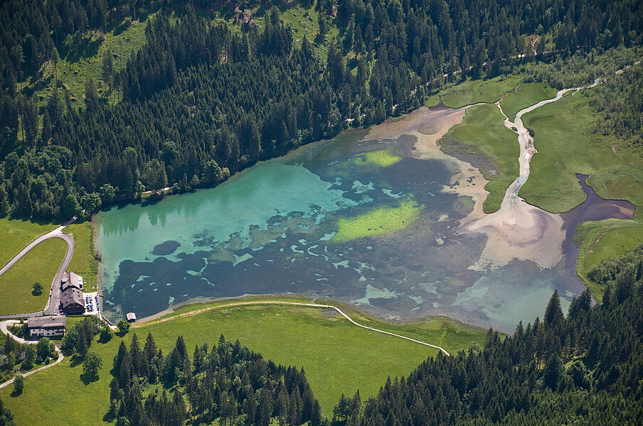 Jägersee von oben