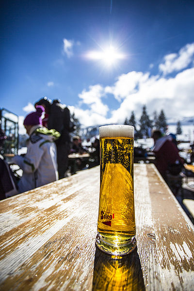 Prost auf den perfekten Skitag!