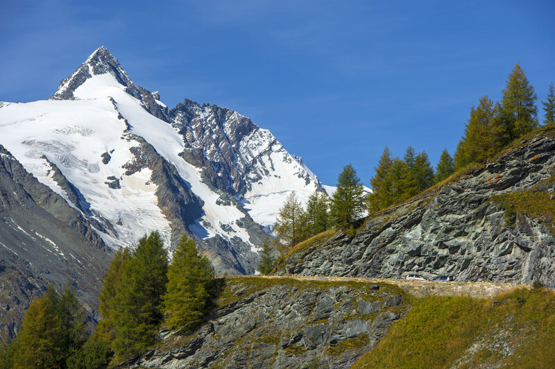Die schönste Alpenstraße Österreichs mit Blick auf den Großglockner!